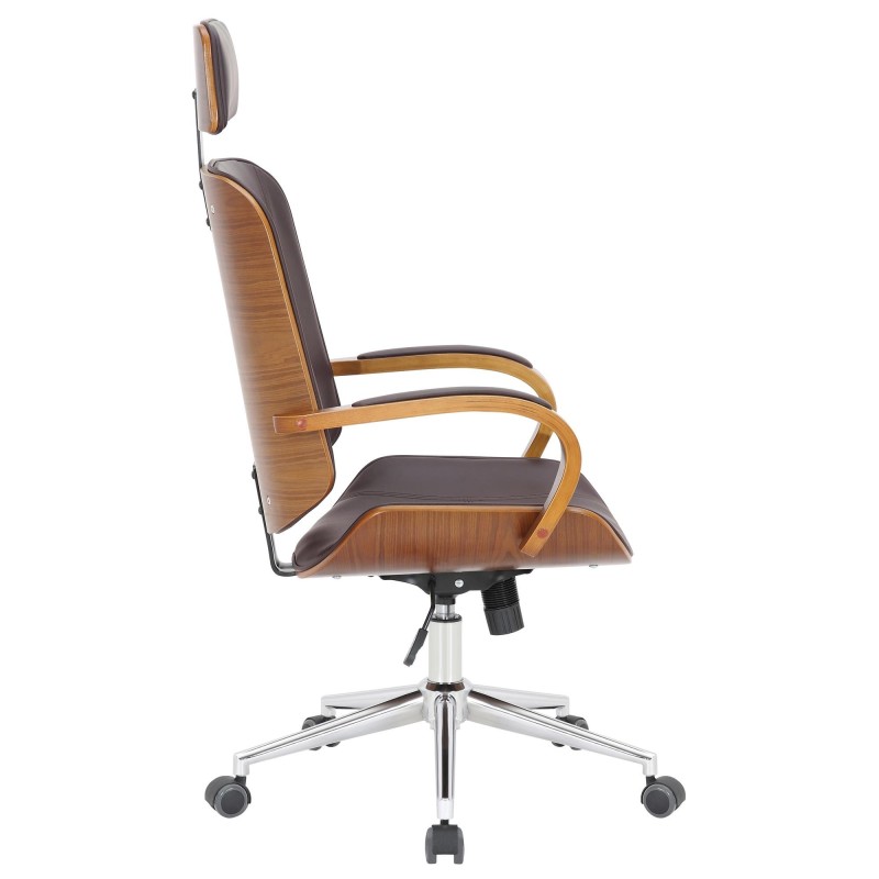 Silla de oficina JUTTA en color negro