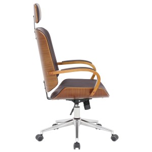 Silla de oficina JUTTA en color negro