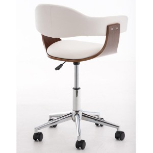 Silla de Diseño LABRA, gran acolchado, estructura en madera con base metálica, en piel negra