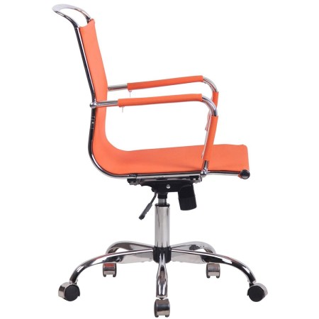 Silla de Oficina GOUDA en Malla Transpirable color Naranja 2