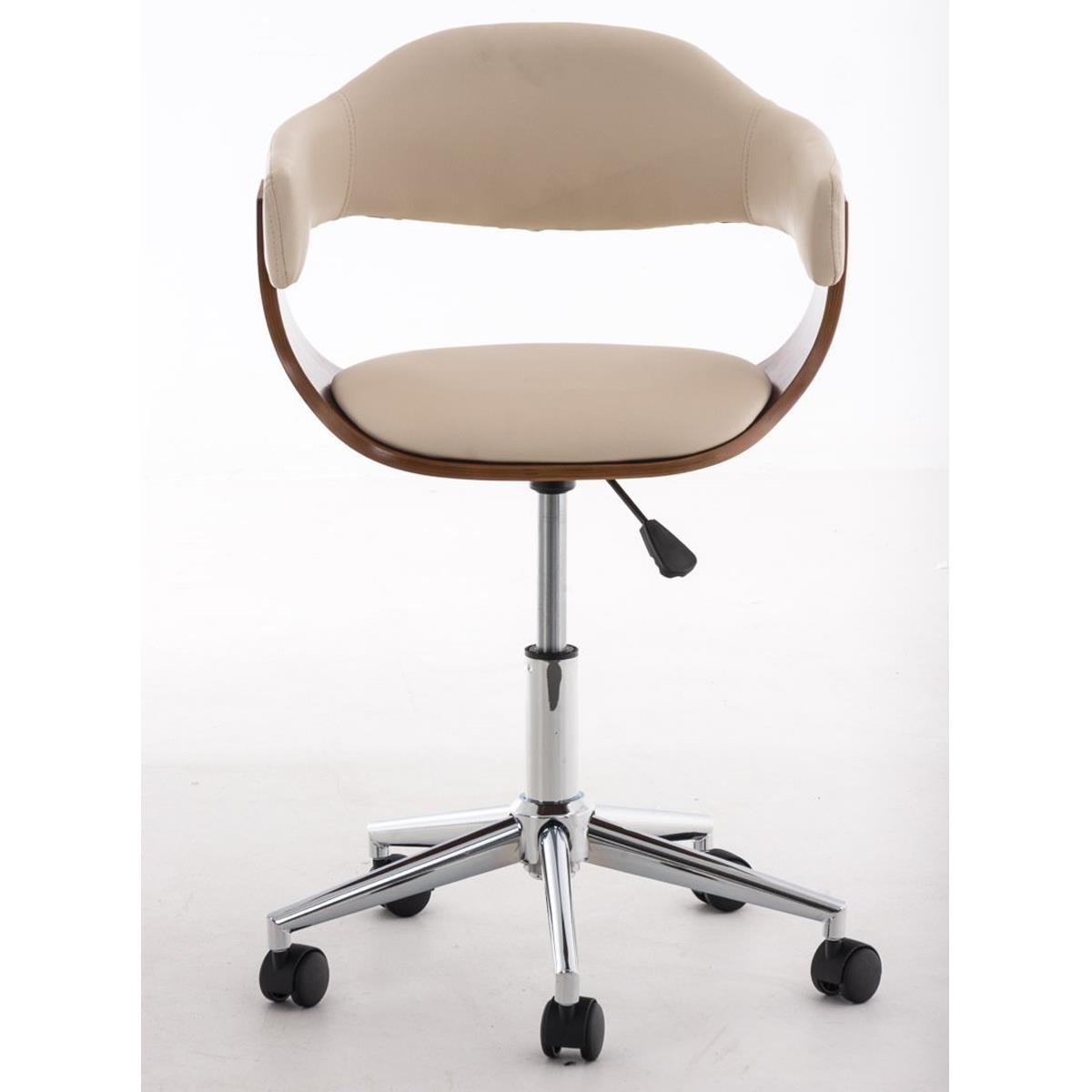 Silla de Diseño LABRA, Gran acolchado, en Madera y Piel color Negro