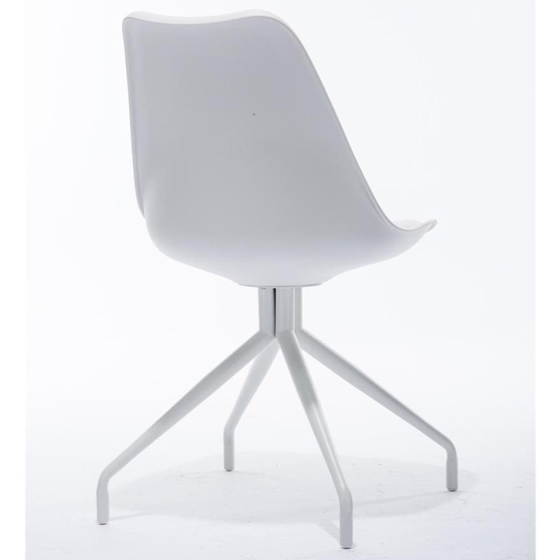 Silla de Diseño / Confidente RECULA, exclusivo diseño en piel color negro
