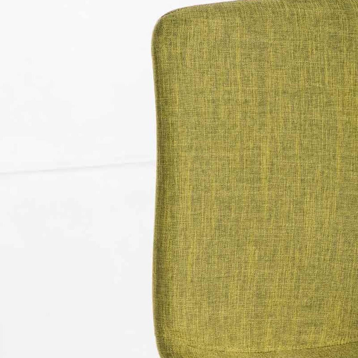 Silla de Confidente FRANCESC, Diseño Exclusivo, Tapizada en Tela color Negro