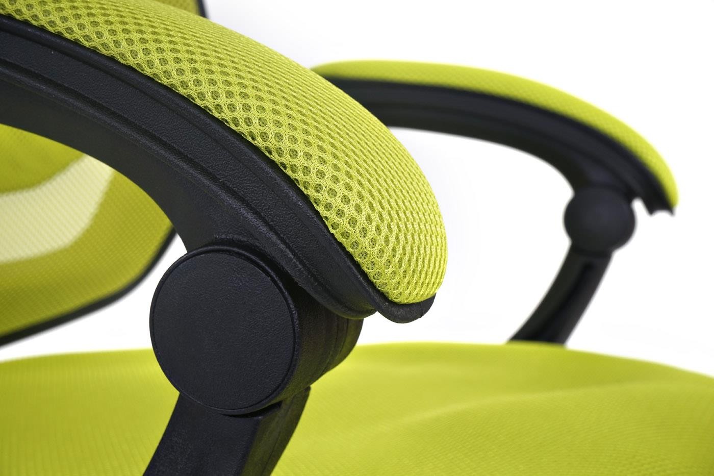 Silla Ergonómica DUNA, Soporte Lumbar, Base en Metal, Transpirable, en Negro