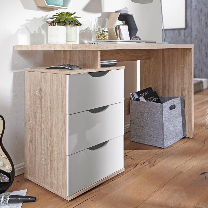 Mesa de Ordenador NATALI, en madera, 120x53x76 cm