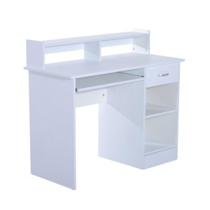 Mesa de ordenador ADEN en madera color negro