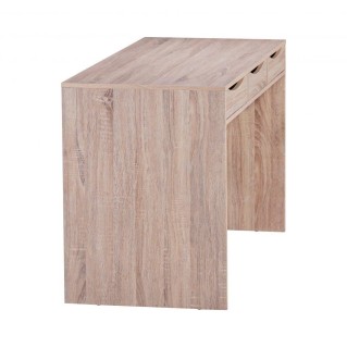 Mesa de Ordenador ABEL, estrcutura en madera, 120x55x75 cm 2