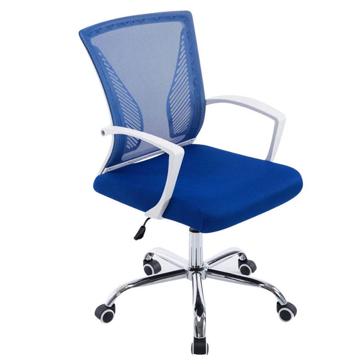 Silla de Oficina CUBA, Estructura Metálica, en Malla Transpirable Color Negro