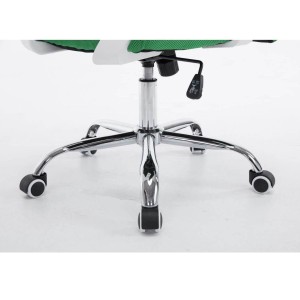 Silla de oficina CUBA con Soporte Dorsal y Asiento Acolchado, en Negro