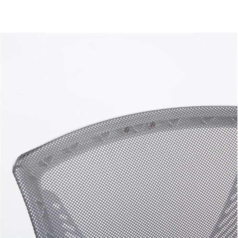 Silla de confidente CUBA V con Soporte Dorsal y Asiento Acolchado, en Negro
