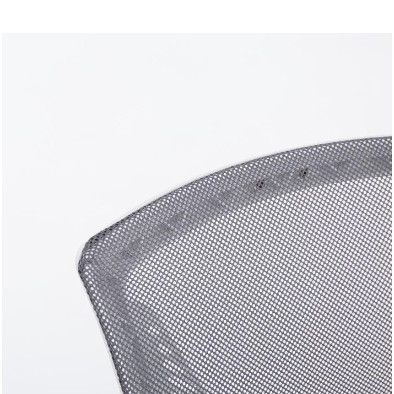 Silla de confidente CUBA WHITE V con Soporte Dorsal y Asiento Acolchado, en Negro