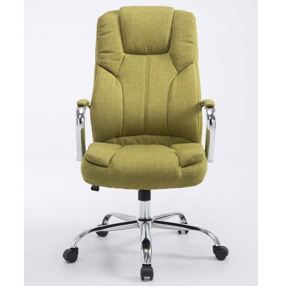 Sillón de oficina KANSAS TELA, resistente hasta 150kg!! Gran calidad, fabricado en acero, en Negro