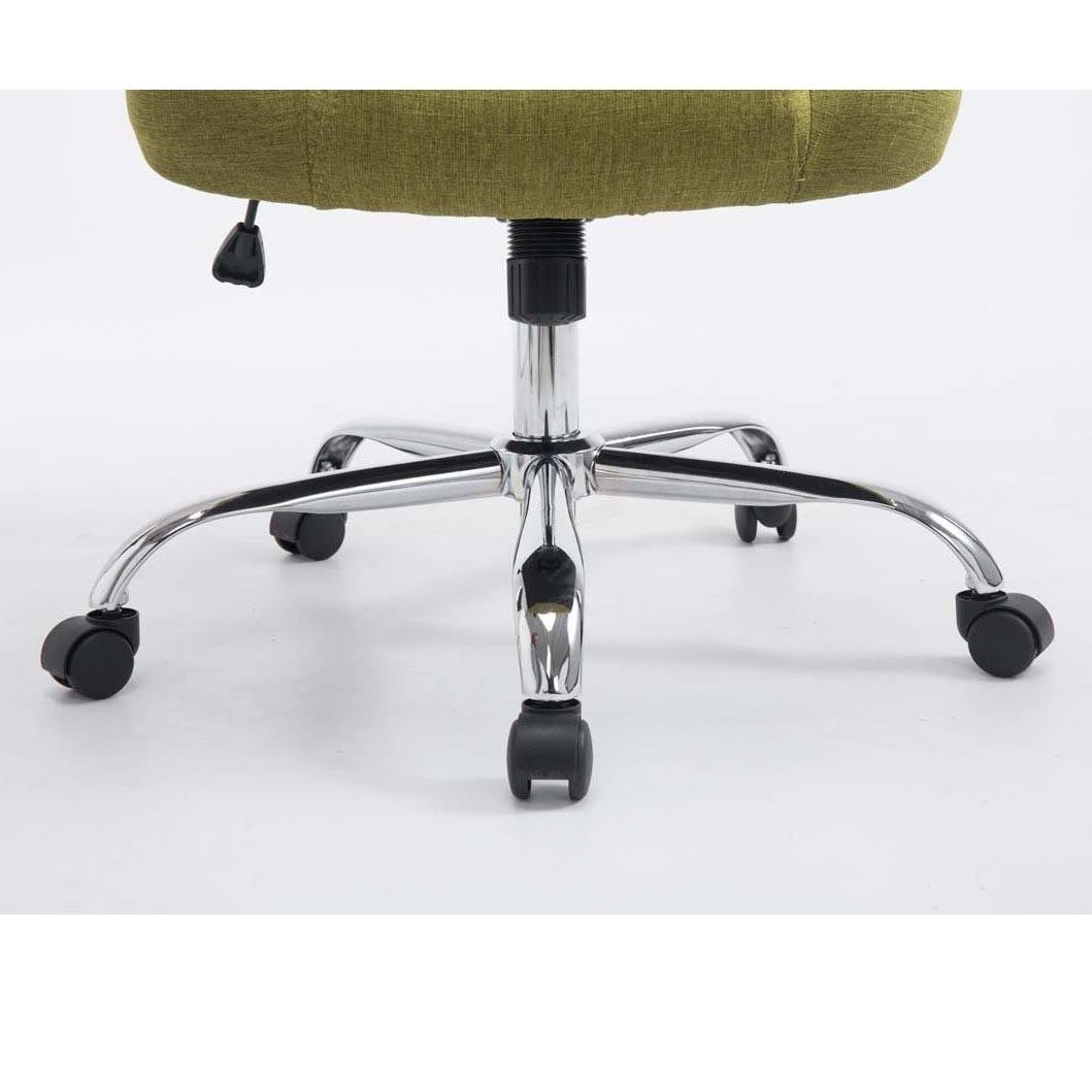 Sillón de oficina KANSAS TELA, resistente hasta 150kg!! Gran calidad, fabricado en acero, en Negro