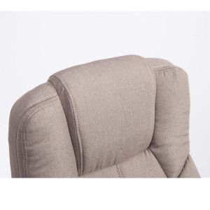 Sillón de oficina KANSAS TELA, Gran calidad, resistente hasta 150kg!!, en color Negro