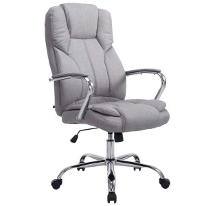 Sillón de oficina KANSAS TELA, Gran calidad, resistente hasta 150kg!!, en color Negro