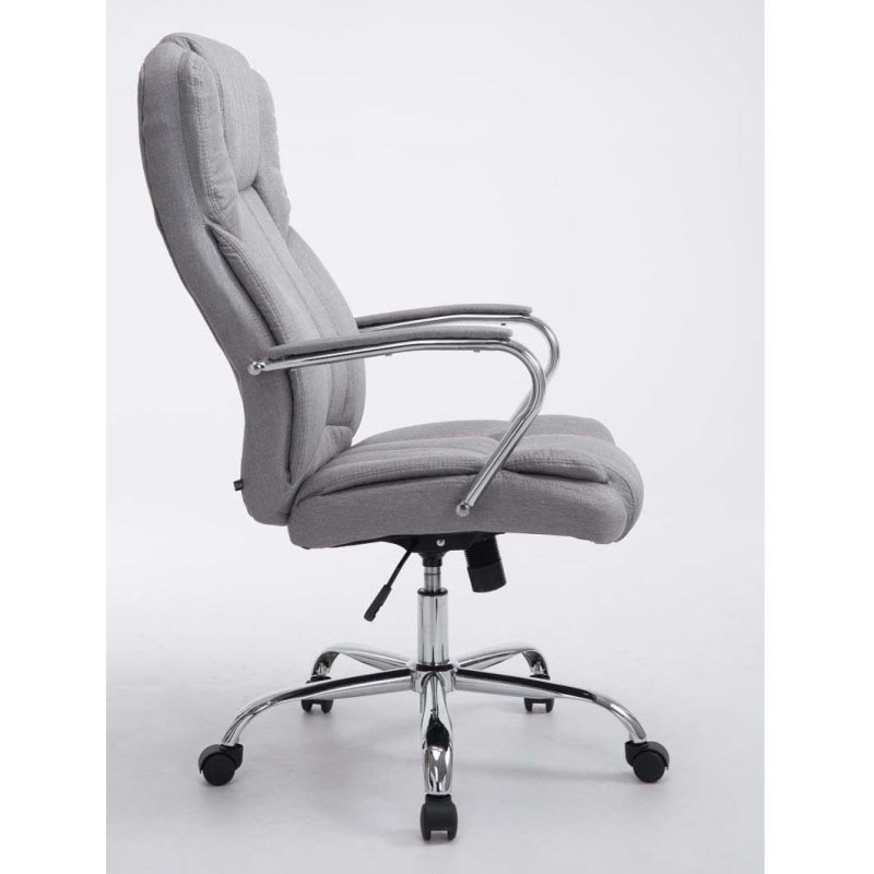 Sillón de oficina KANSAS TELA, Gran calidad, resistente hasta 150kg!!, en color Negro