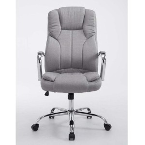 Sillón de oficina KANSAS TELA, Gran calidad, resistente hasta 150kg!!, en color Negro