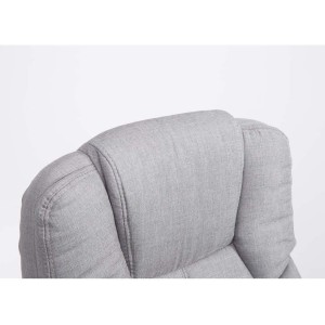 Sillón de oficina KANSAS TELA, Gran calidad, resistente hasta 150kg!!, en color Negro