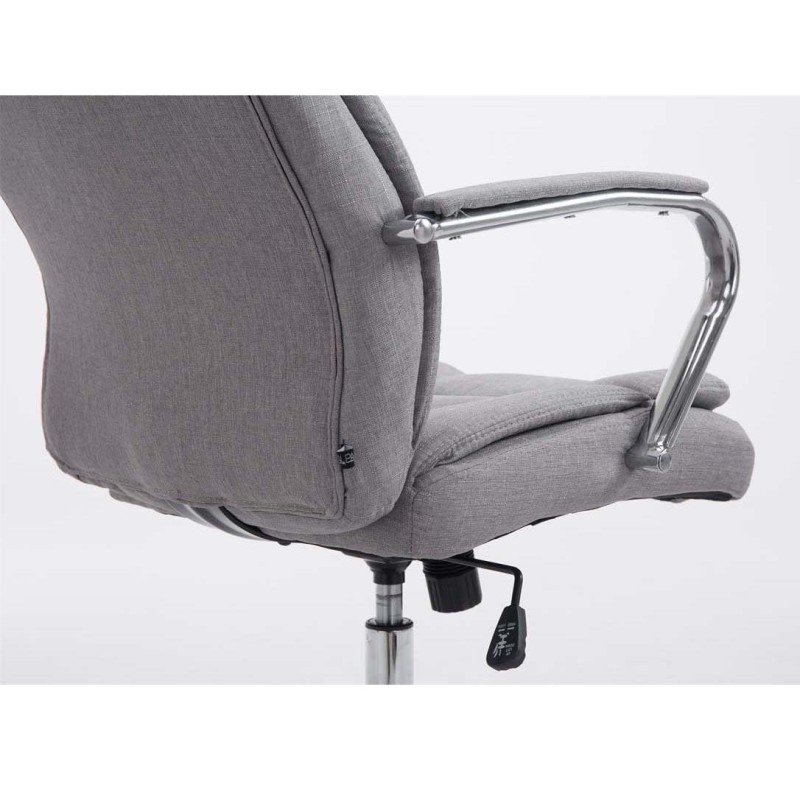 Sillón de oficina KANSAS TELA, Gran calidad, resistente hasta 150kg!!, en color Negro