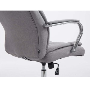 Sillón de oficina KANSAS TELA, Gran calidad, resistente hasta 150kg!!, en color Negro