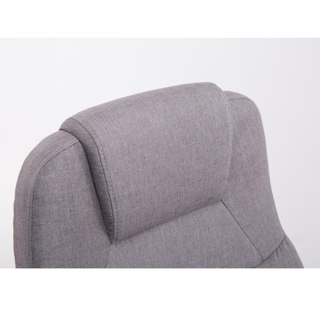 Sillón de oficina BOSTON TELA, Gran acolchado, muy resistente hasta 150kg!!, Estructura en Acero, en Negro