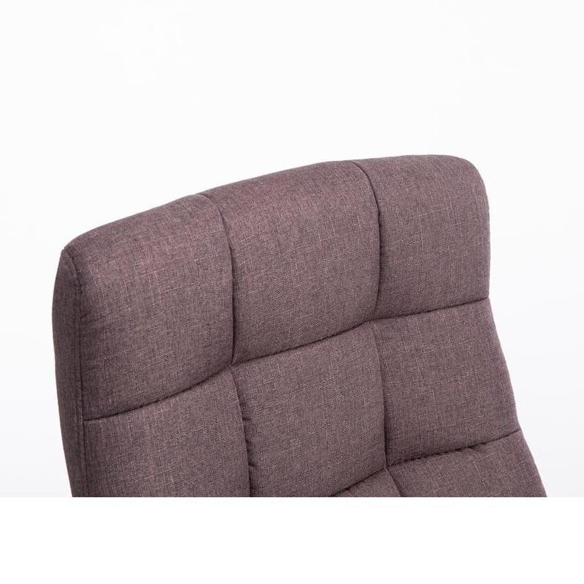 Sillón de oficina LISBOA TELA, Gran calidad, estrucura metálica, color Crema