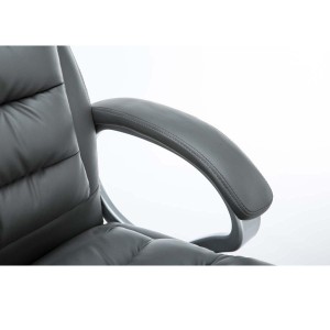 Sillón de Oficina ACUÑA, Resistente hasta 150 kg, Gran acolchado, color Negro