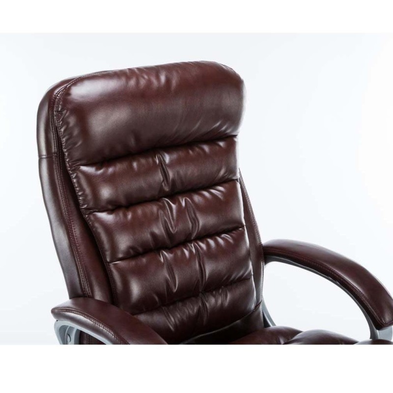 Sillón de Oficina ACUÑA, Resistente hasta 150 kg, Gran acolchado, color Negro
