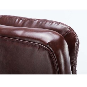 Sillón de Oficina ACUÑA, Resistente hasta 150 kg, Gran acolchado, color Negro