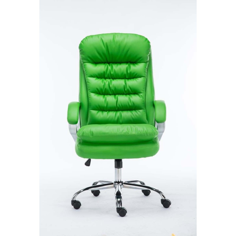 Sillón de Oficina ACUÑA, Resistente hasta 150 kg, Gran acolchado, color Negro
