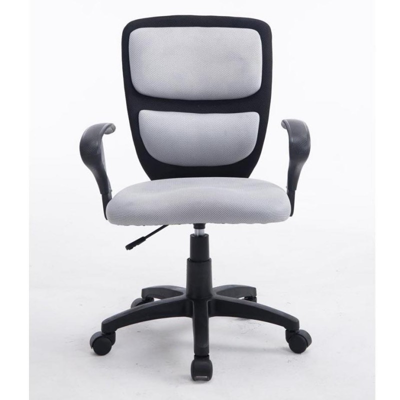 Silla para niños ergonómica SANSA, en malla transpirable color Negro