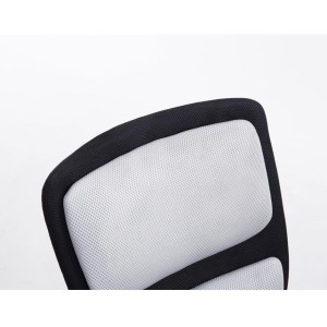 Silla para niños ergonómica SANSA, en malla transpirable color Negro