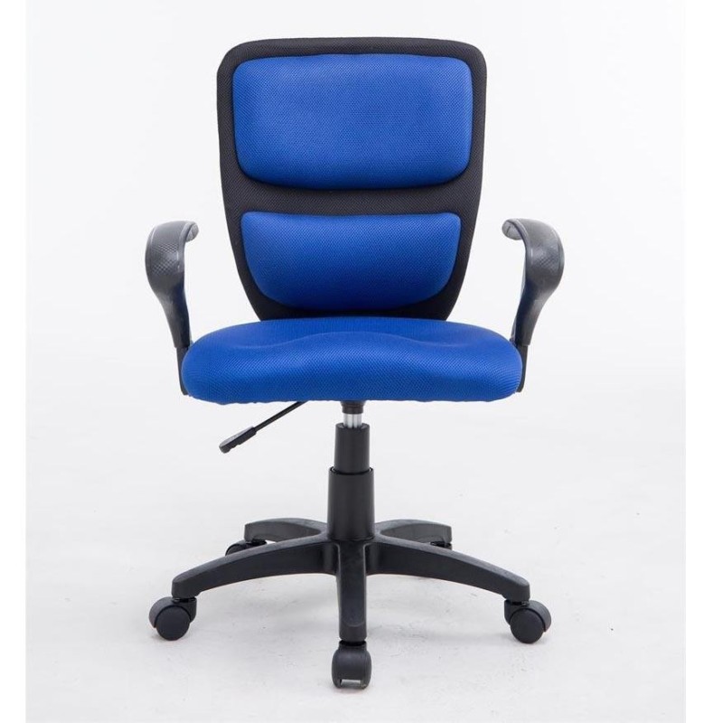 Silla para niños ergonómica SANSA, en malla transpirable color Negro