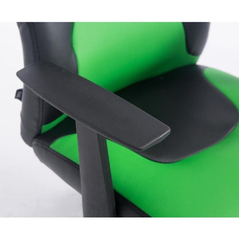 Silla deportiva para niños GOKU, en piel color negro