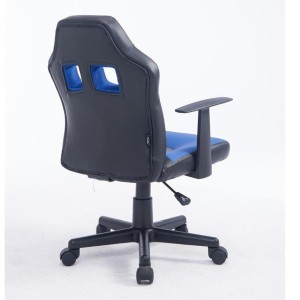 Silla deportiva para niños GOKU, en piel color negro