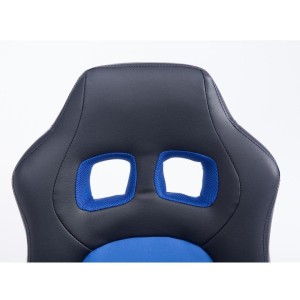 Silla deportiva para niños GOKU, en piel color negro