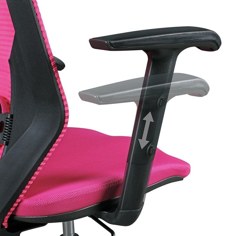 Silla Ergonómica ERIKA en Malla Transpirable color Negro
