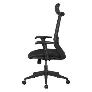 Silla Ergonómica ERIKA en Malla Transpirable color Negro