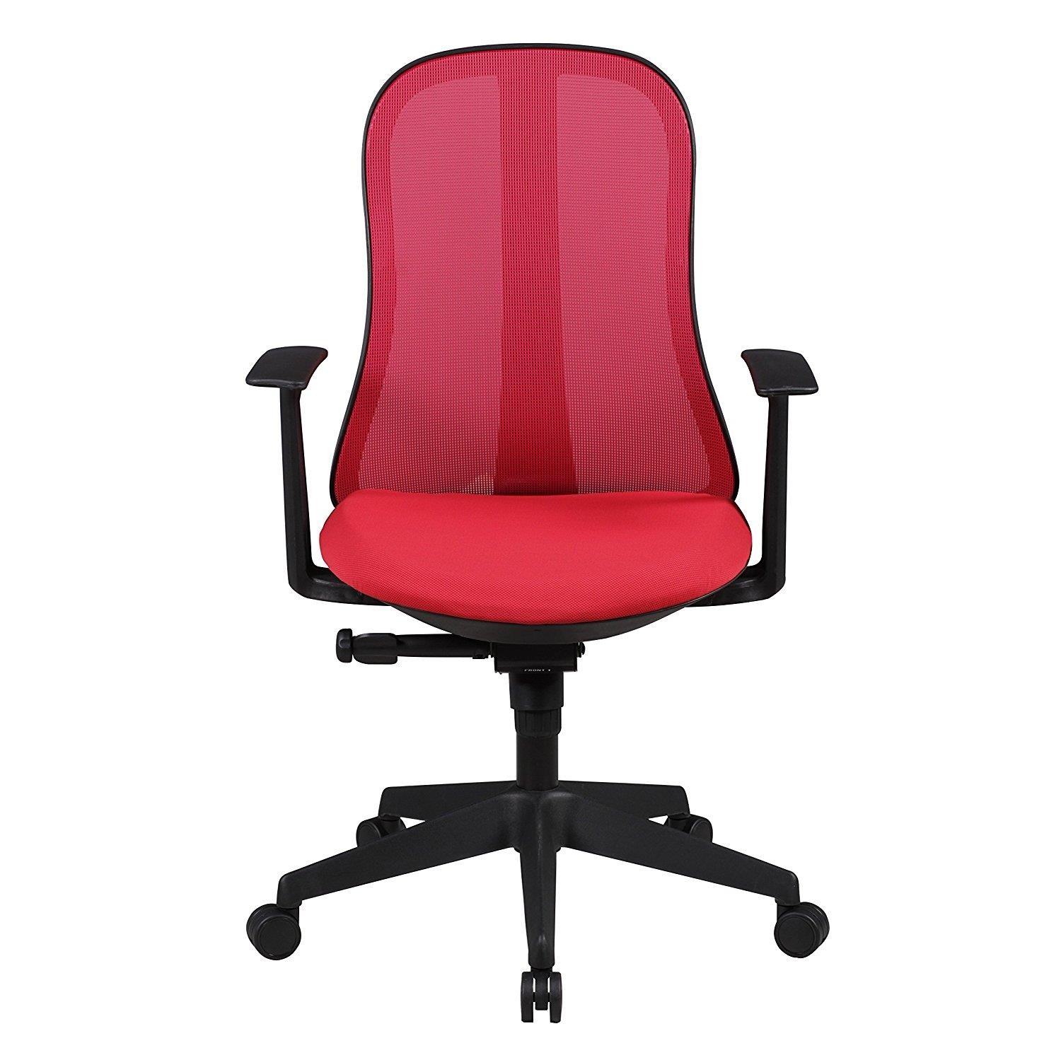Silla Ergonómica MIRTA, Mecanismo Sincronizado, en Malla Transpirable color Negro