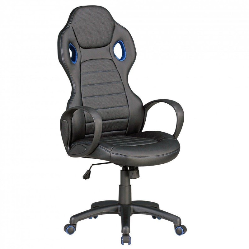 Silla Gaming TUCANA, diseño deportivo, color negro