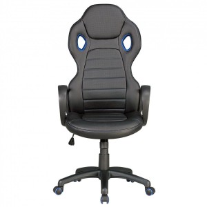 Silla Gaming TUCANA, diseño deportivo, color negro