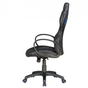 Silla Gaming TUCANA, diseño deportivo, color negro