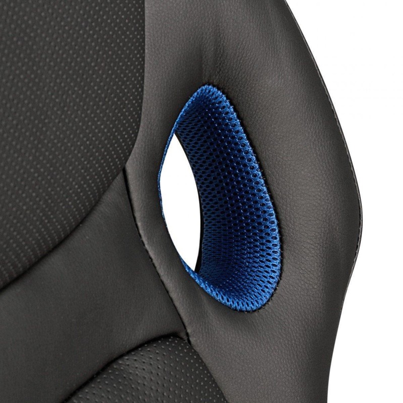 Silla Gaming TUCANA, diseño deportivo, color negro