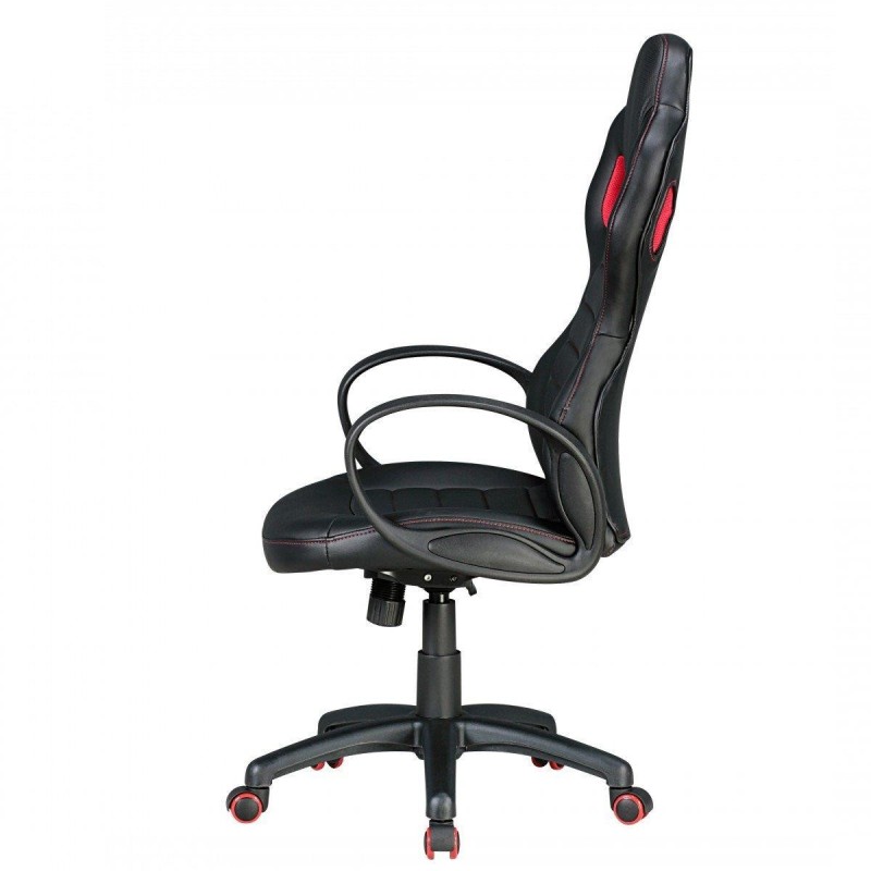 Silla Gaming TUCANA, diseño deportivo, color negro