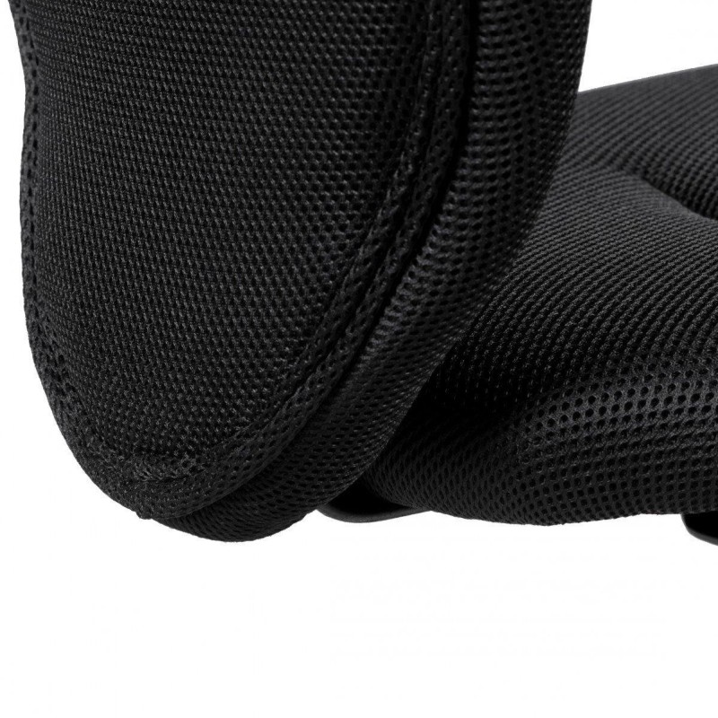 Silla para niños FLORA, en malla color negro