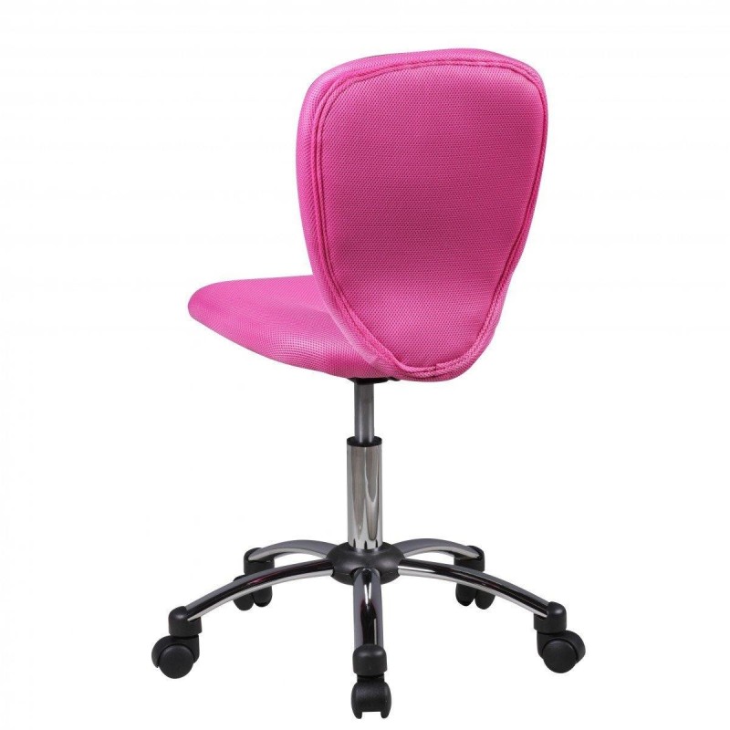 Silla para niños FLORA, en malla color negro