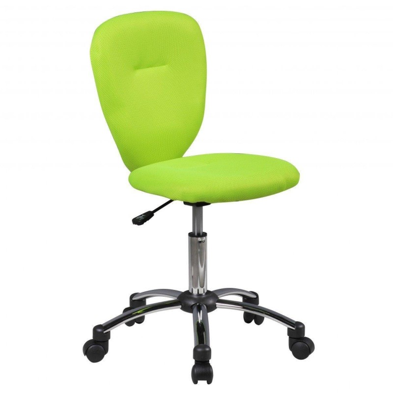 Silla para niños FLORA, en malla color negro