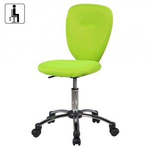 Silla para niños FLORA, en malla color negro