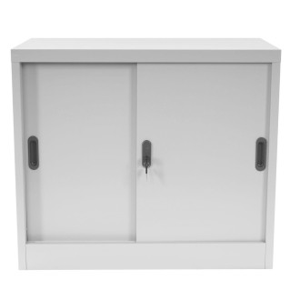 Armario archivador metálico GRYEN, 69x80x42 cm, gris 2
