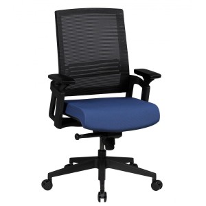 Silla Ergonómica SIRO en Malla Transpirable color Negro